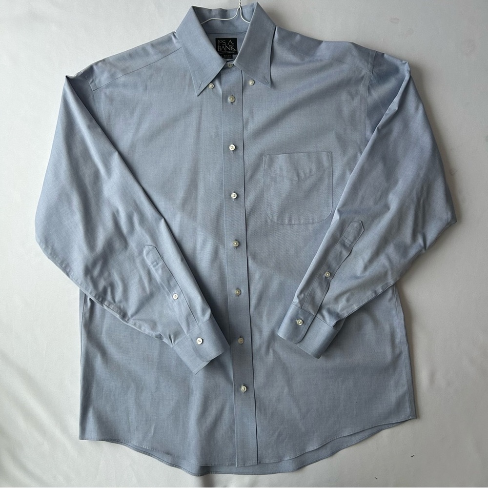 Jos. A. Bank Grey/Blue Dress Shirt